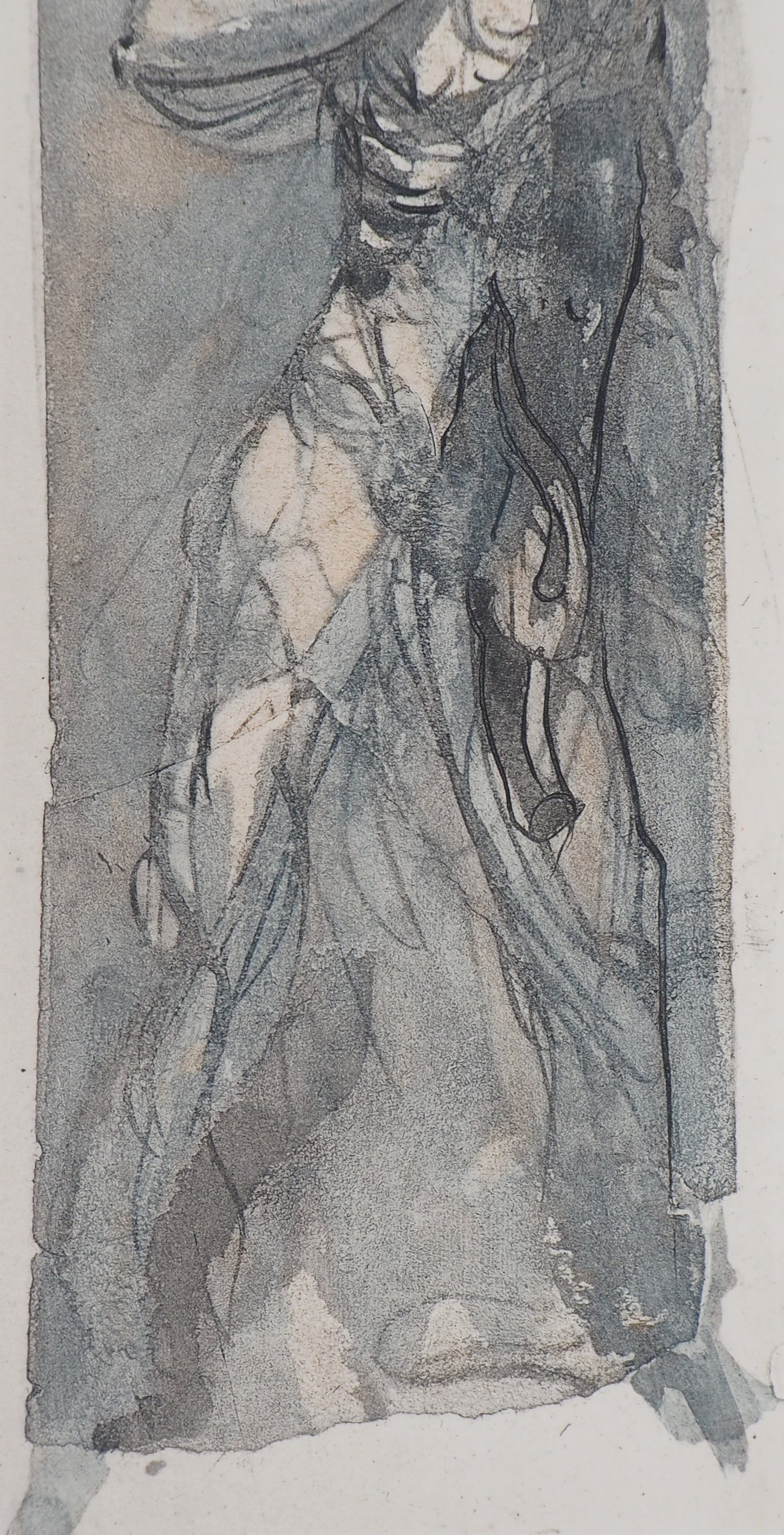Auguste RODIN : Les hérésiarques - Gravure