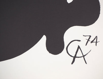 Alexander CALDER : Exposition Maeght 1974 - Lithographie originale signée