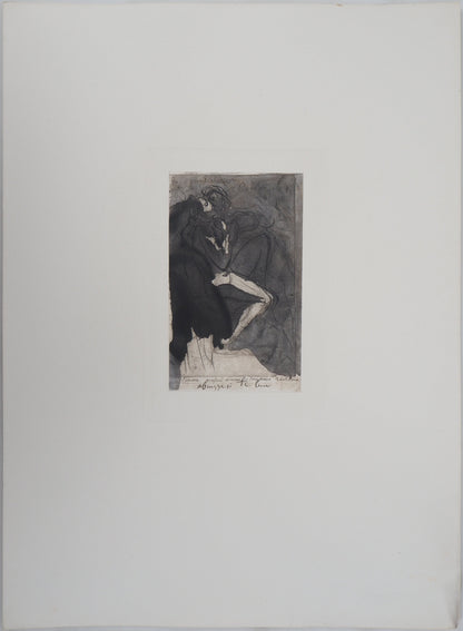 Auguste RODIN : Cercle des amours - Gravure