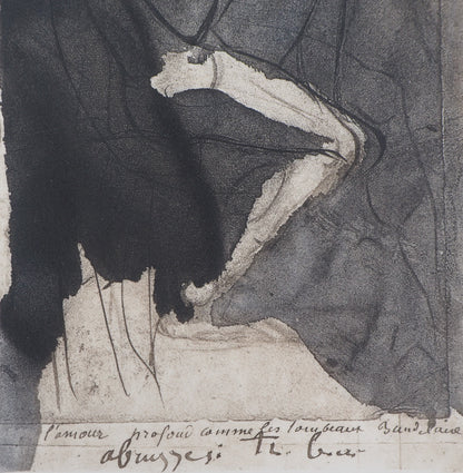 Auguste RODIN : Cercle des amours - Gravure