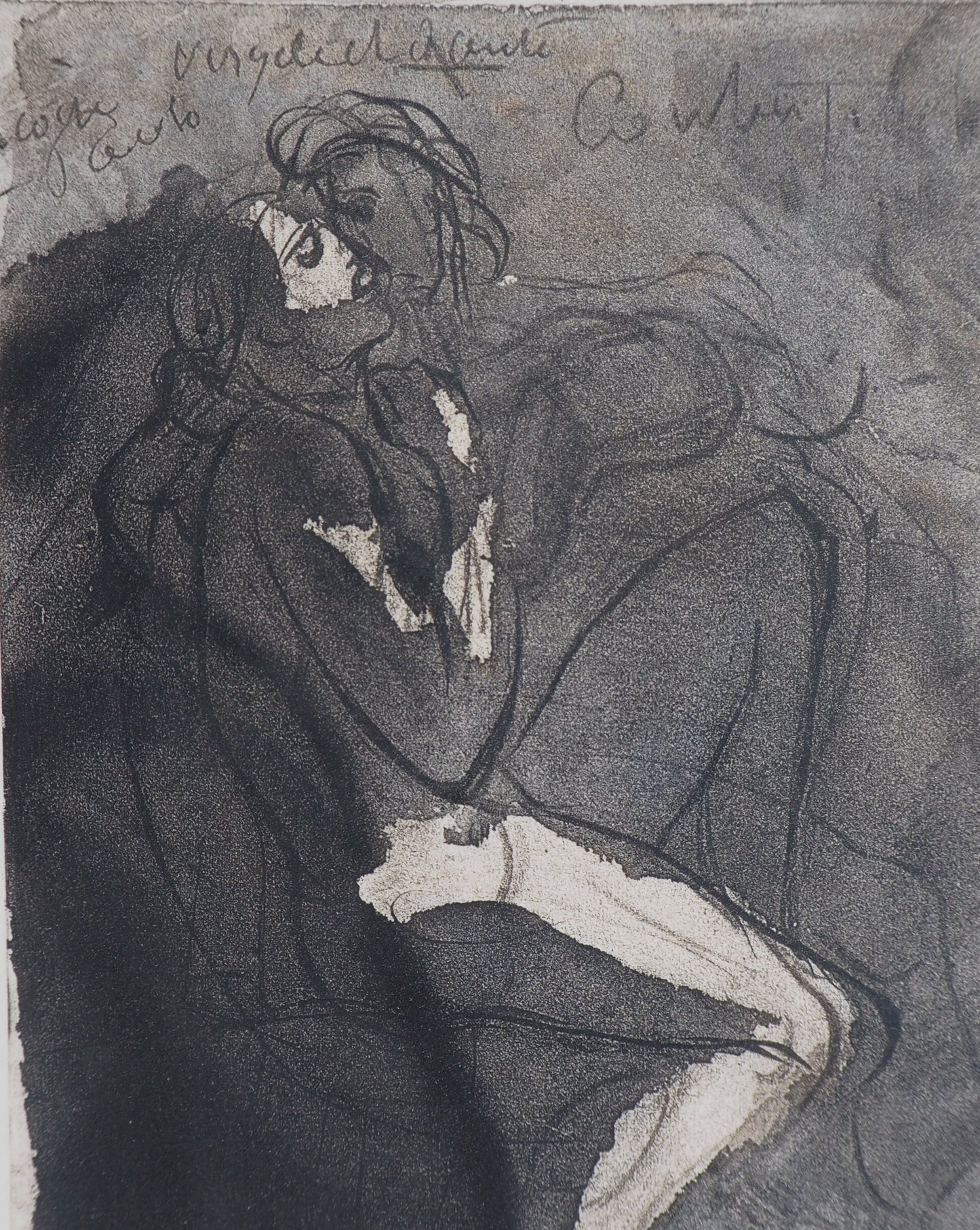 Auguste RODIN : Cercle des amours - Gravure