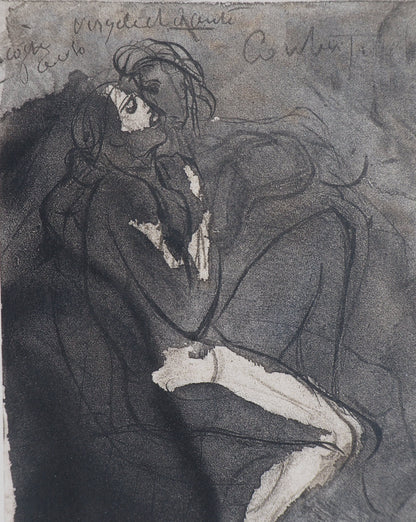 Auguste RODIN : Cercle des amours - Gravure
