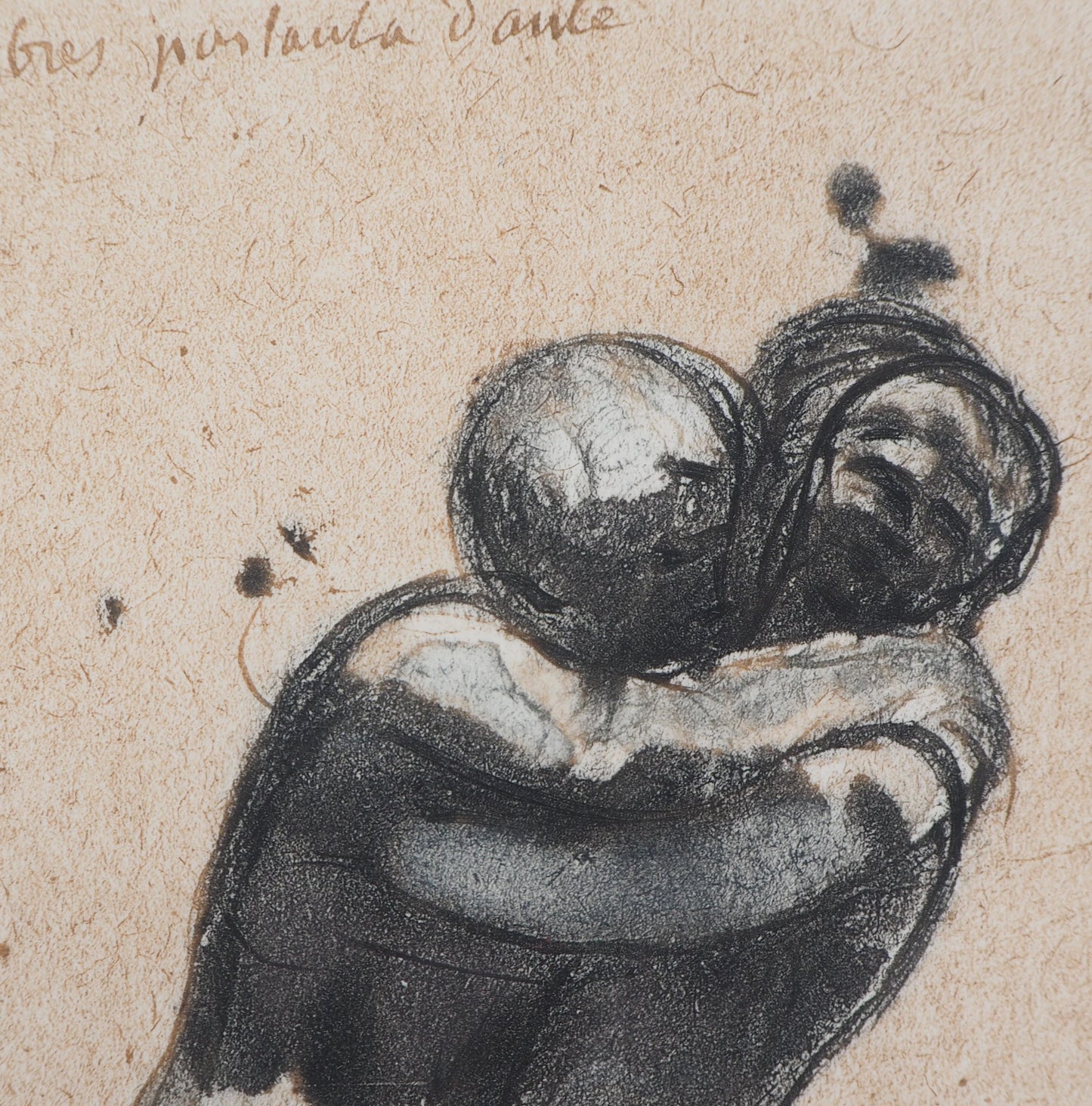 Auguste RODIN : Paul et Françoise de Rimini - Gravure