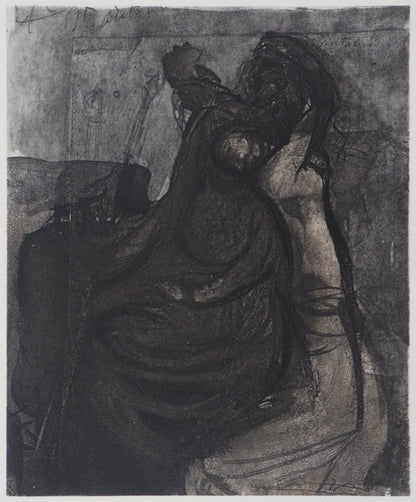 Auguste RODIN : Myrrha - Gravure