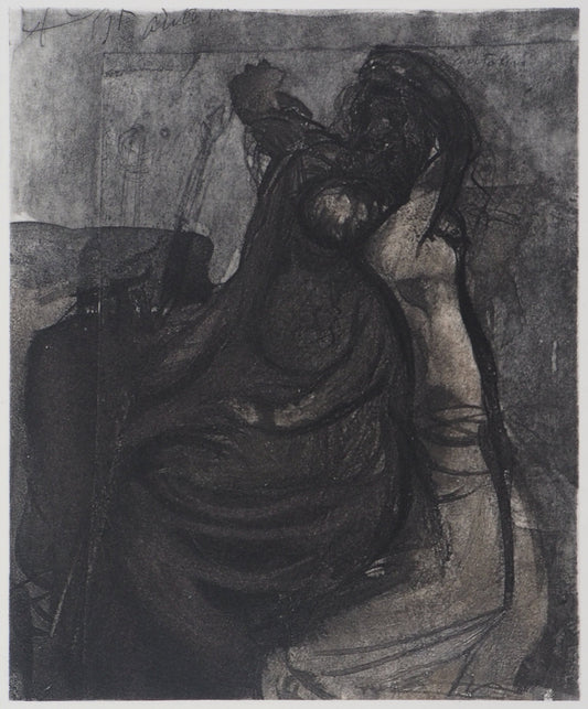 Auguste RODIN : Myrrha - Gravure