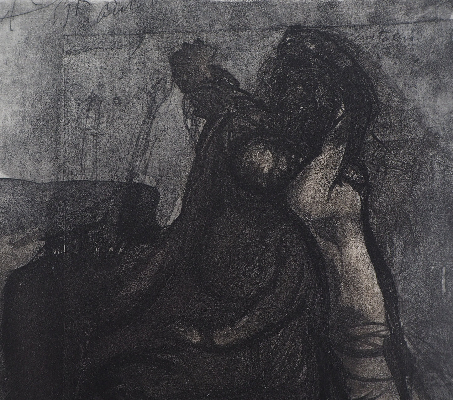 Auguste RODIN : Myrrha - Gravure