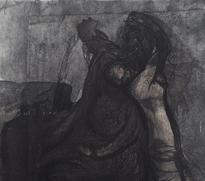 Auguste RODIN : Myrrha - Gravure