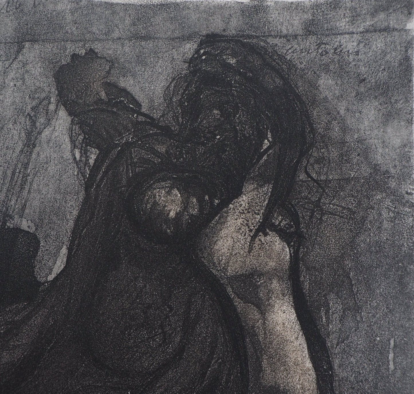 Auguste RODIN : Myrrha - Gravure
