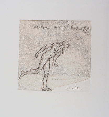 Auguste RODIN : Démon et ombre - Gravure