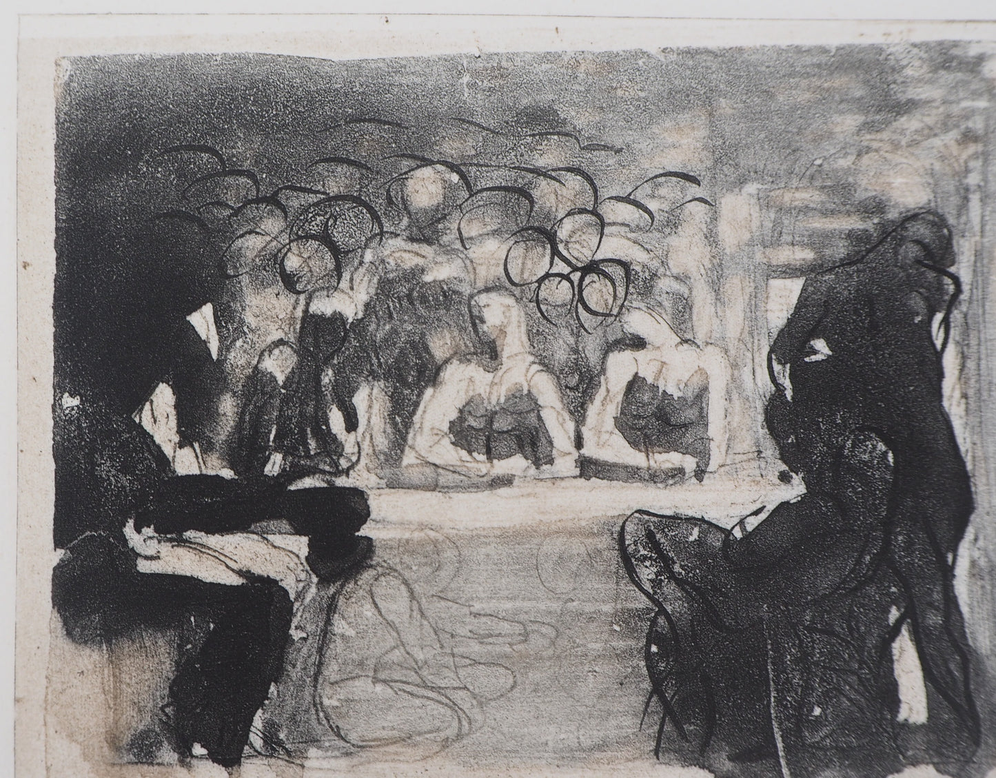Auguste RODIN : Minos - Gravure