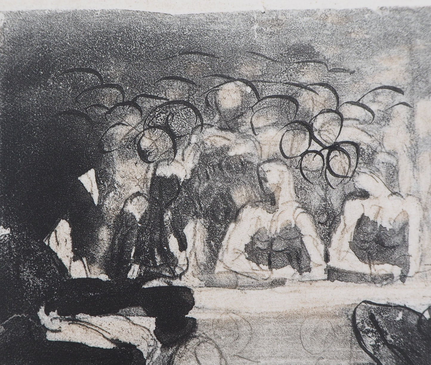 Auguste RODIN : Minos - Gravure