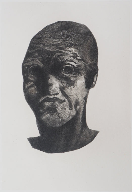 Auguste RODIN : Masque - Gravure