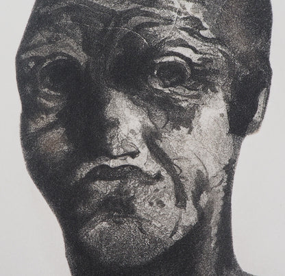 Auguste RODIN : Masque - Gravure