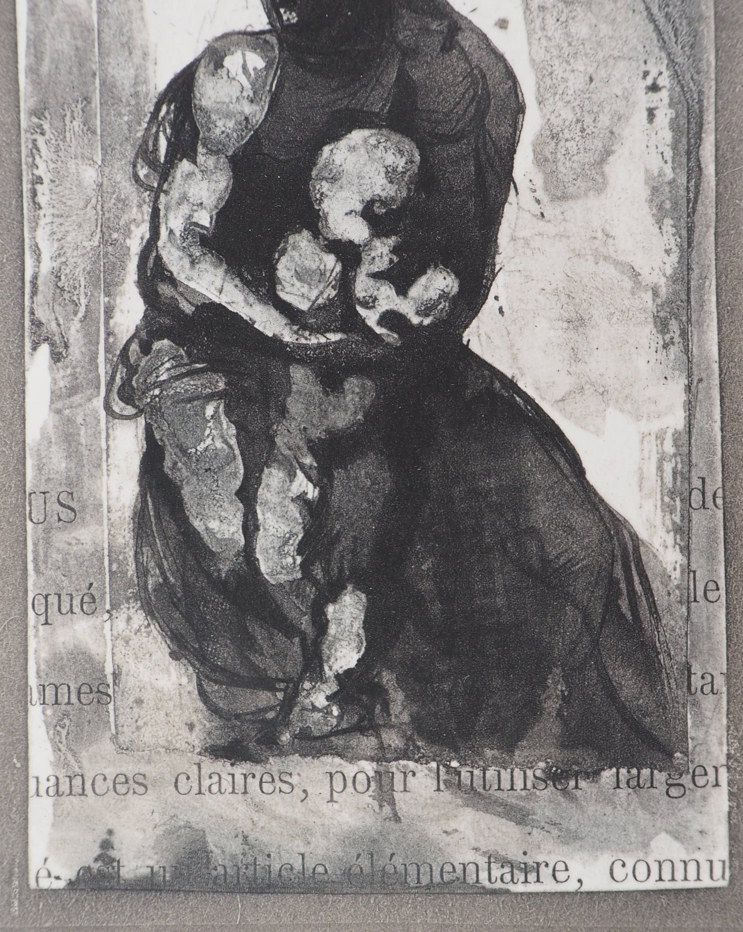 Auguste RODIN : Dante - Gravure