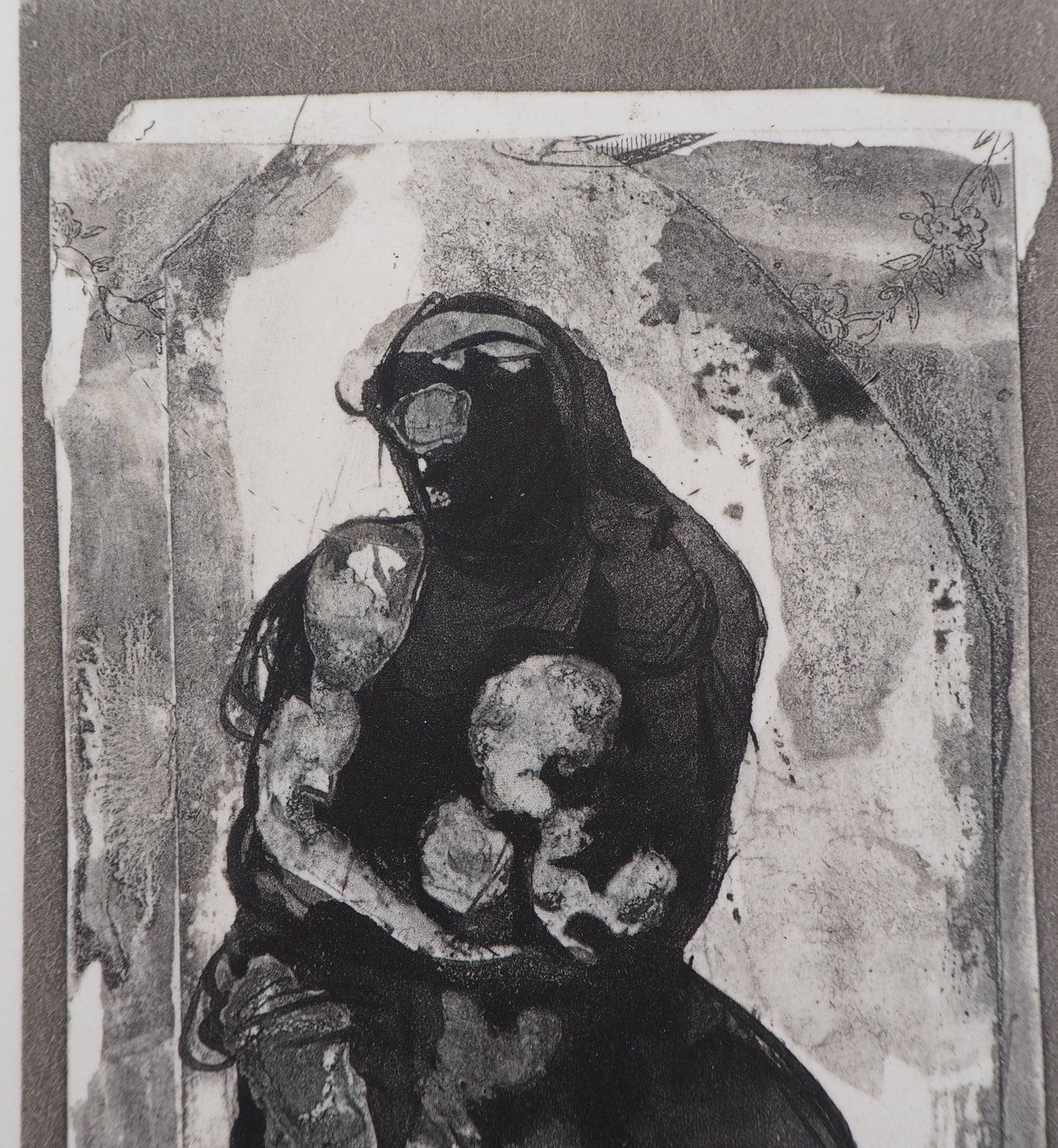 Auguste RODIN : Dante - Gravure