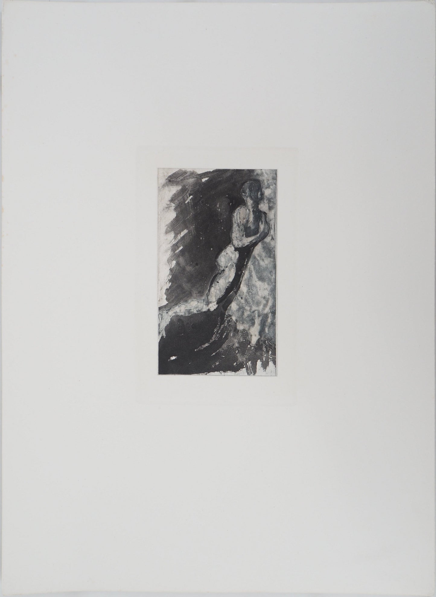 Auguste RODIN : Purgatoire - Gravure