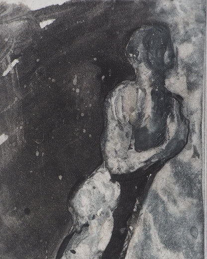 Auguste RODIN : Purgatoire - Gravure