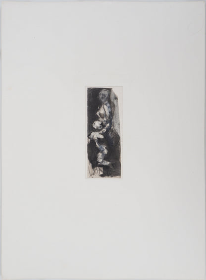 Auguste RODIN : L’amour maternel - Gravure