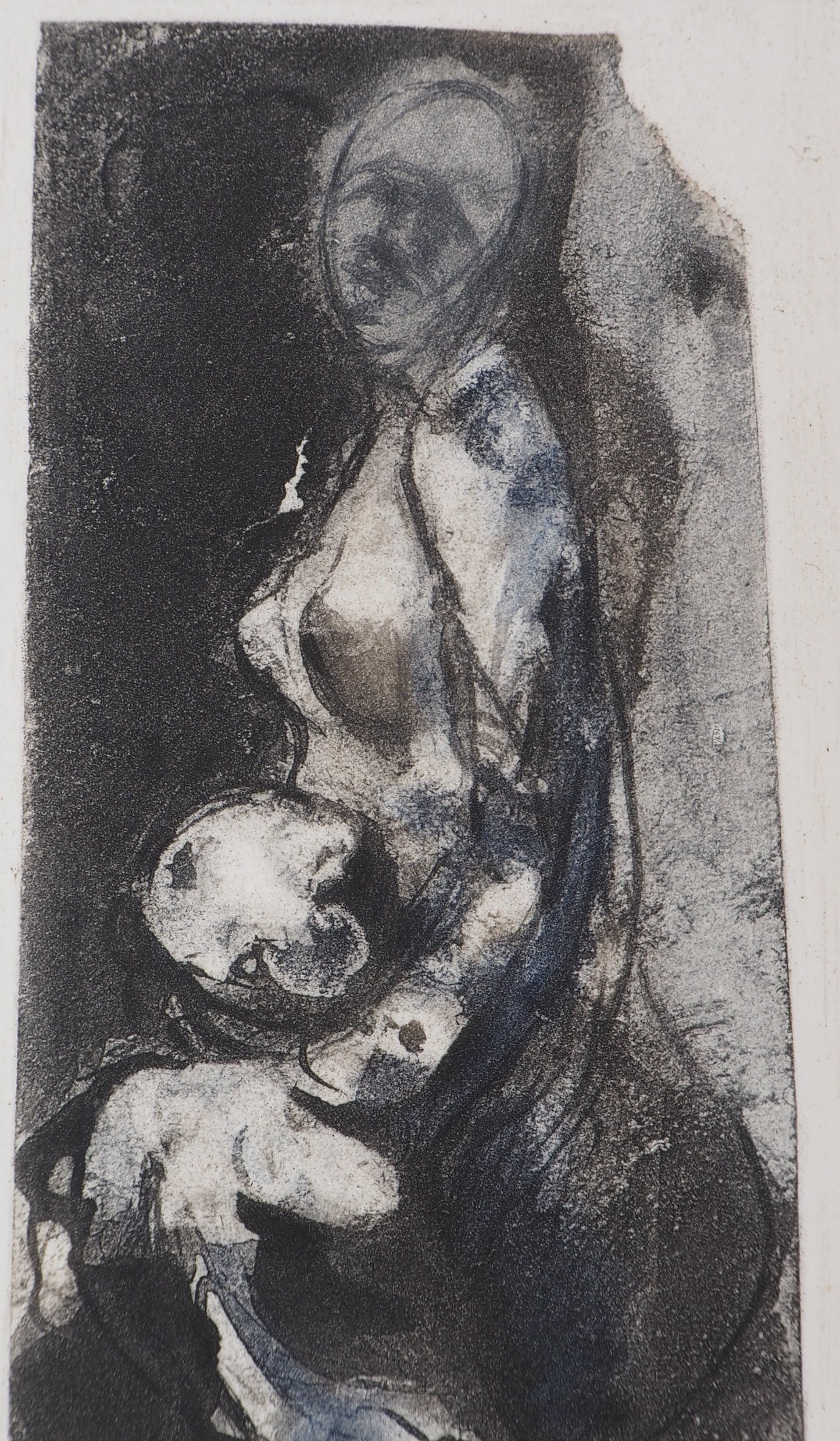 Auguste RODIN : L’amour maternel - Gravure