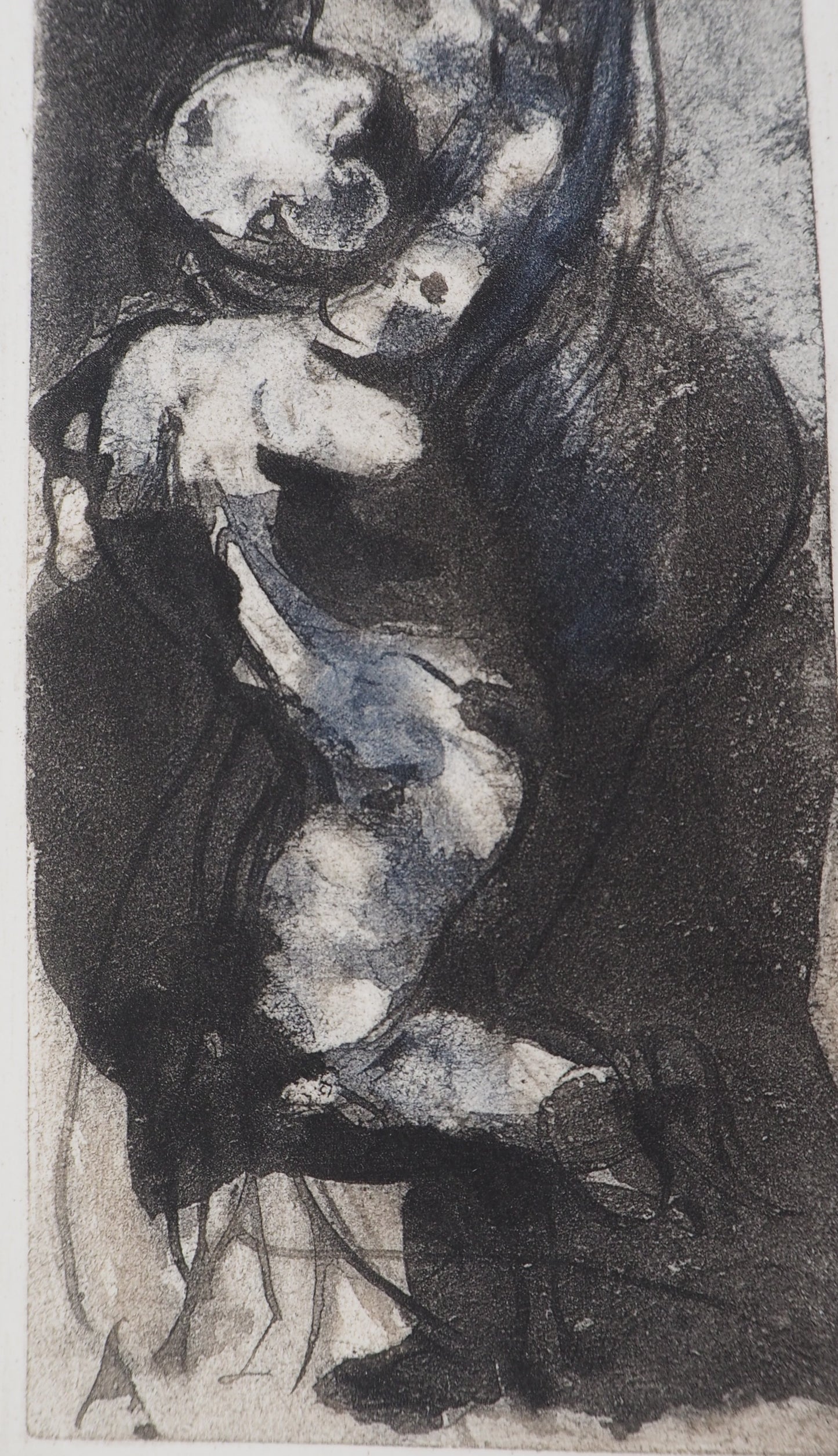 Auguste RODIN : L’amour maternel - Gravure