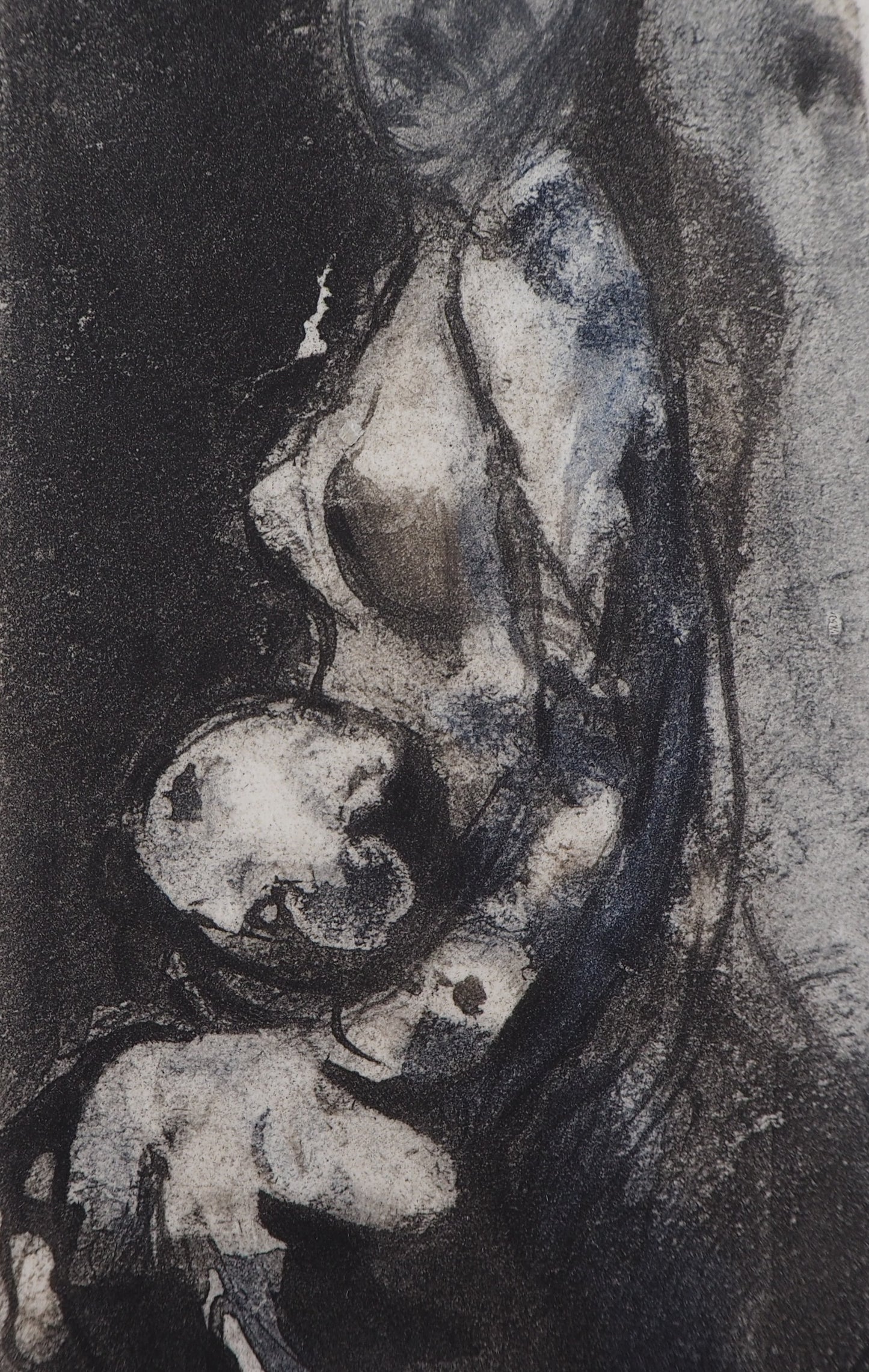 Auguste RODIN : L’amour maternel - Gravure