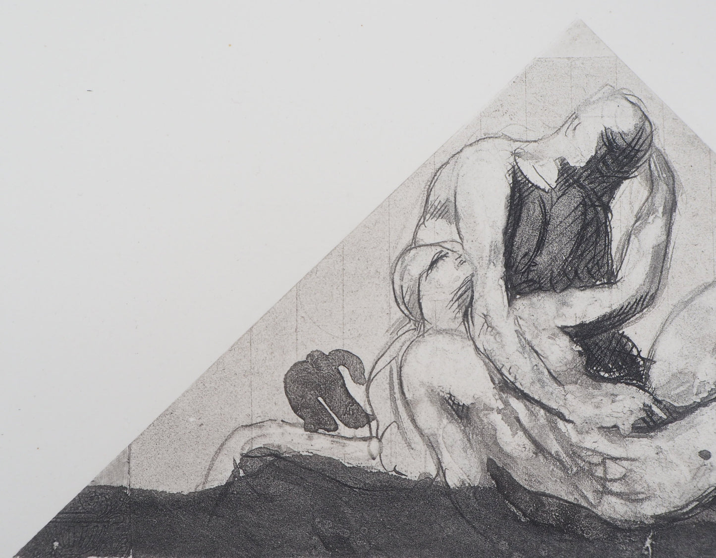 Auguste RODIN : Bacchanale - Gravure