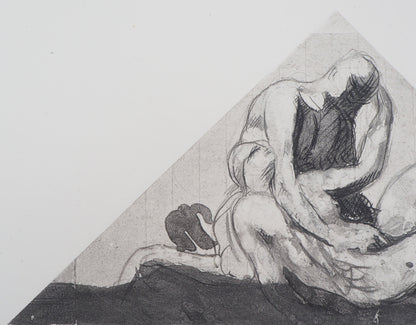 Auguste RODIN : Bacchanale - Gravure