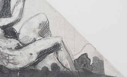 Auguste RODIN : Bacchanale - Gravure
