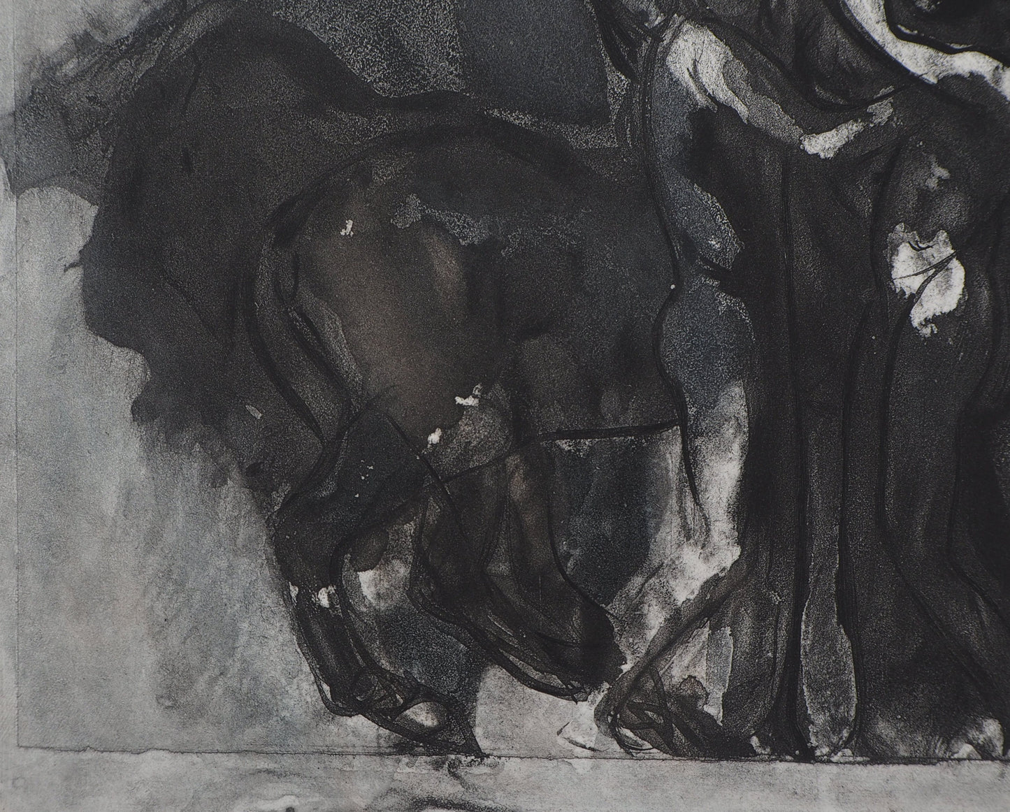 Auguste RODIN : La fête du Centaure - Gravure