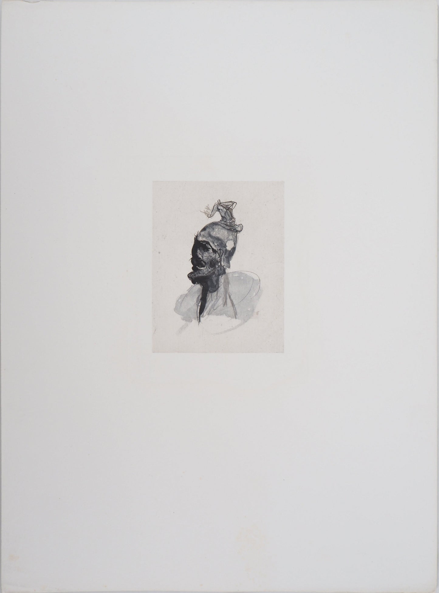 Auguste RODIN : La guerre - Gravure