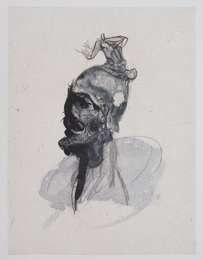 Auguste RODIN : La guerre - Gravure