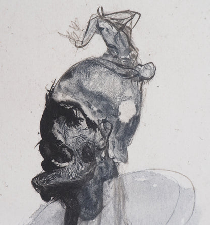 Auguste RODIN : La guerre - Gravure