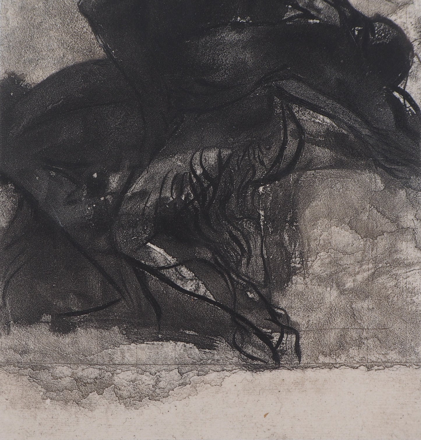 Auguste RODIN : Faune et faunesse- Gravure