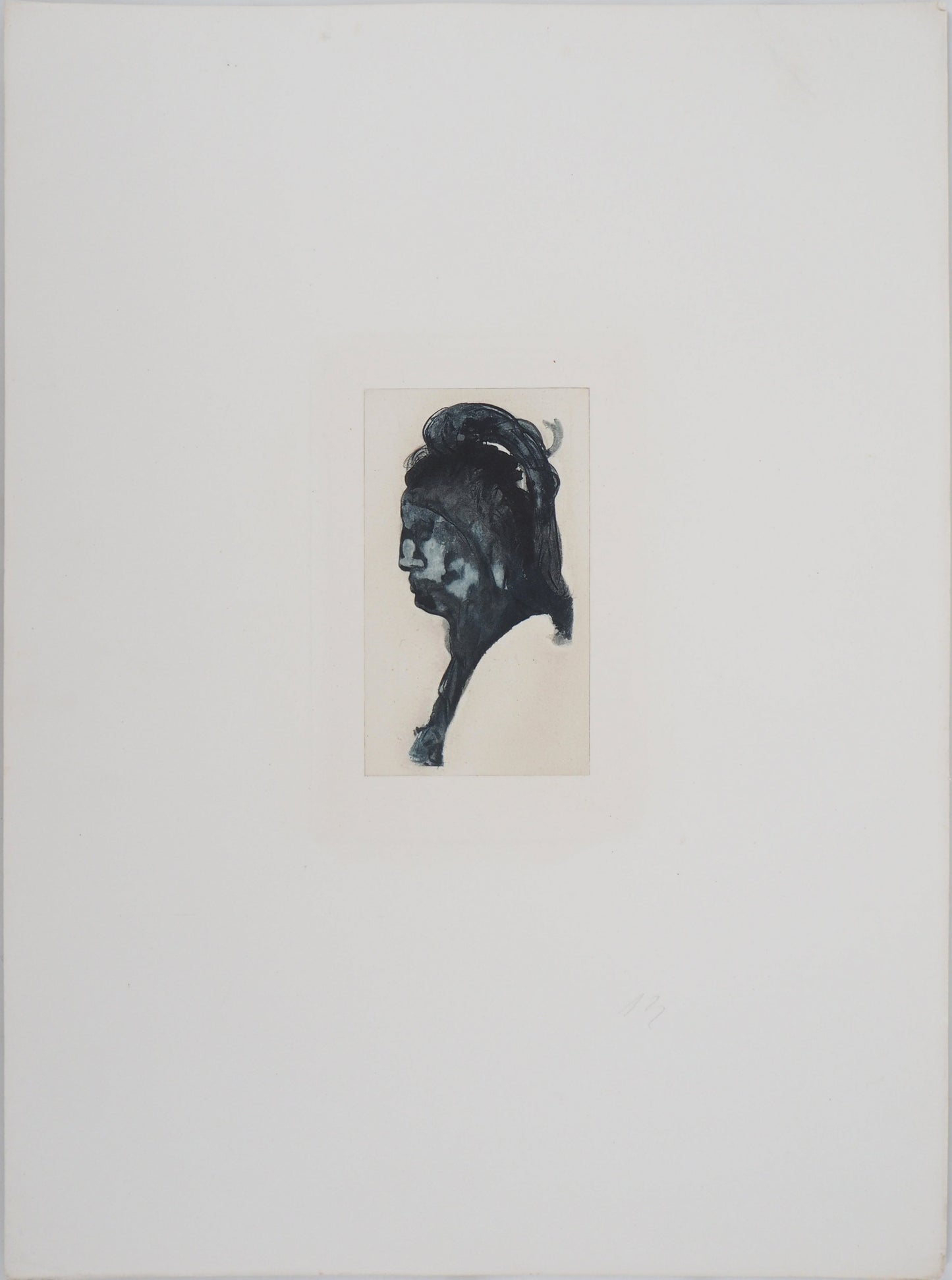 Auguste RODIN : Rome - Gravure