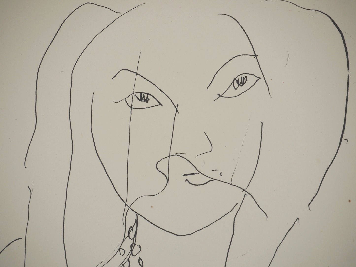 Henri MATISSE : Mariée et son jupon - Lithographie signée