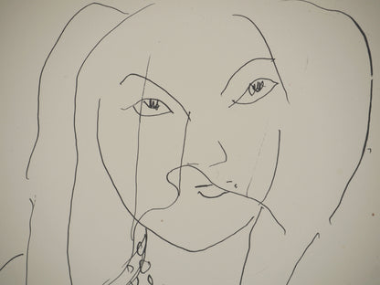 Henri MATISSE : Mariée et son jupon - Lithographie signée