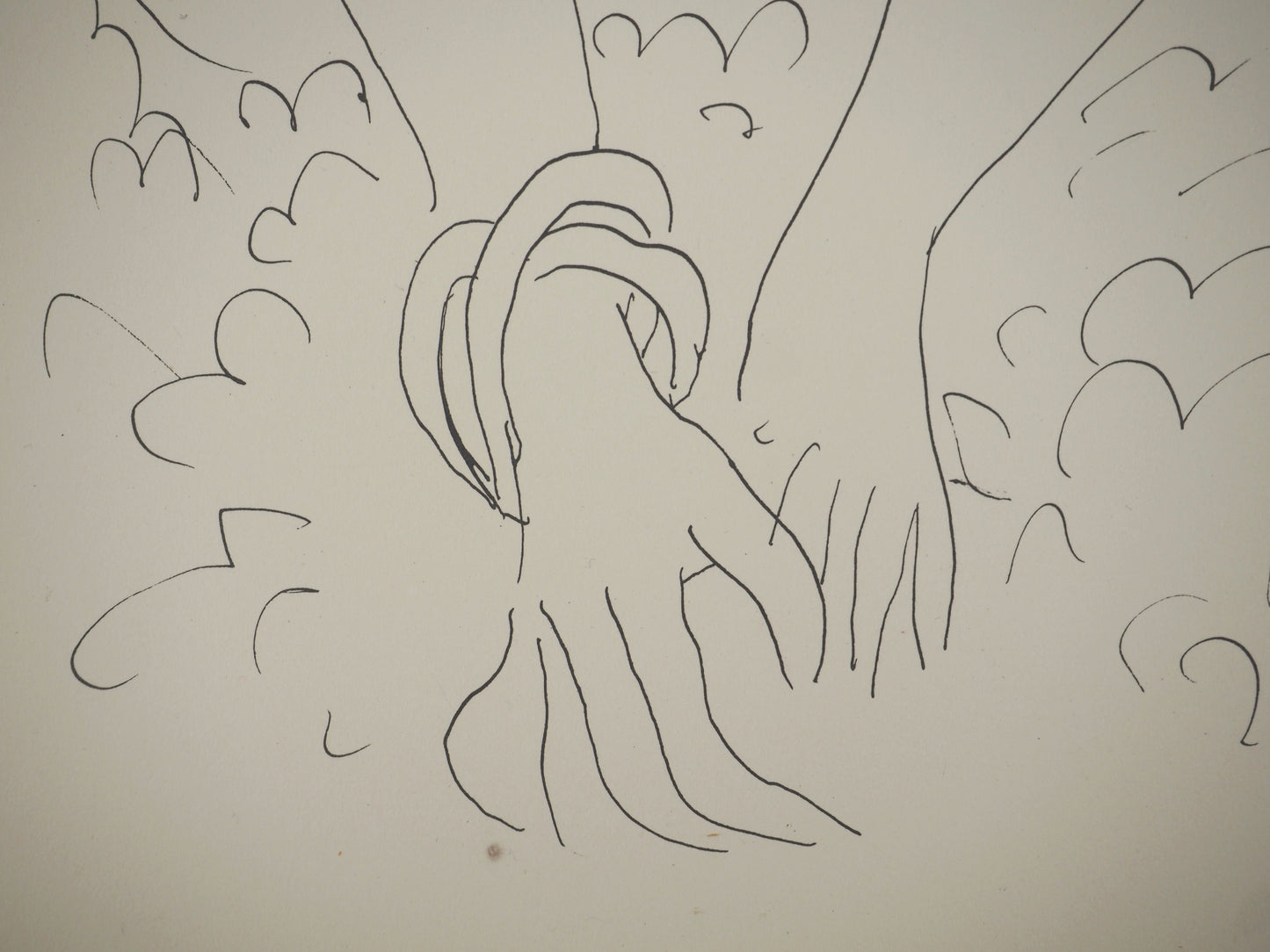 Henri MATISSE : Mariée et son jupon - Lithographie signée