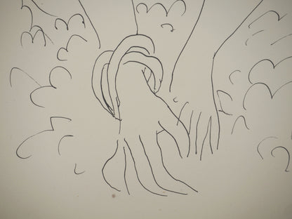 Henri MATISSE : Mariée et son jupon - Lithographie signée