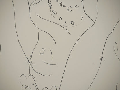 Henri MATISSE : Mariée et son jupon - Lithographie signée