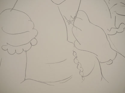 Henri MATISSE : Femme souriante - Lithographie signée