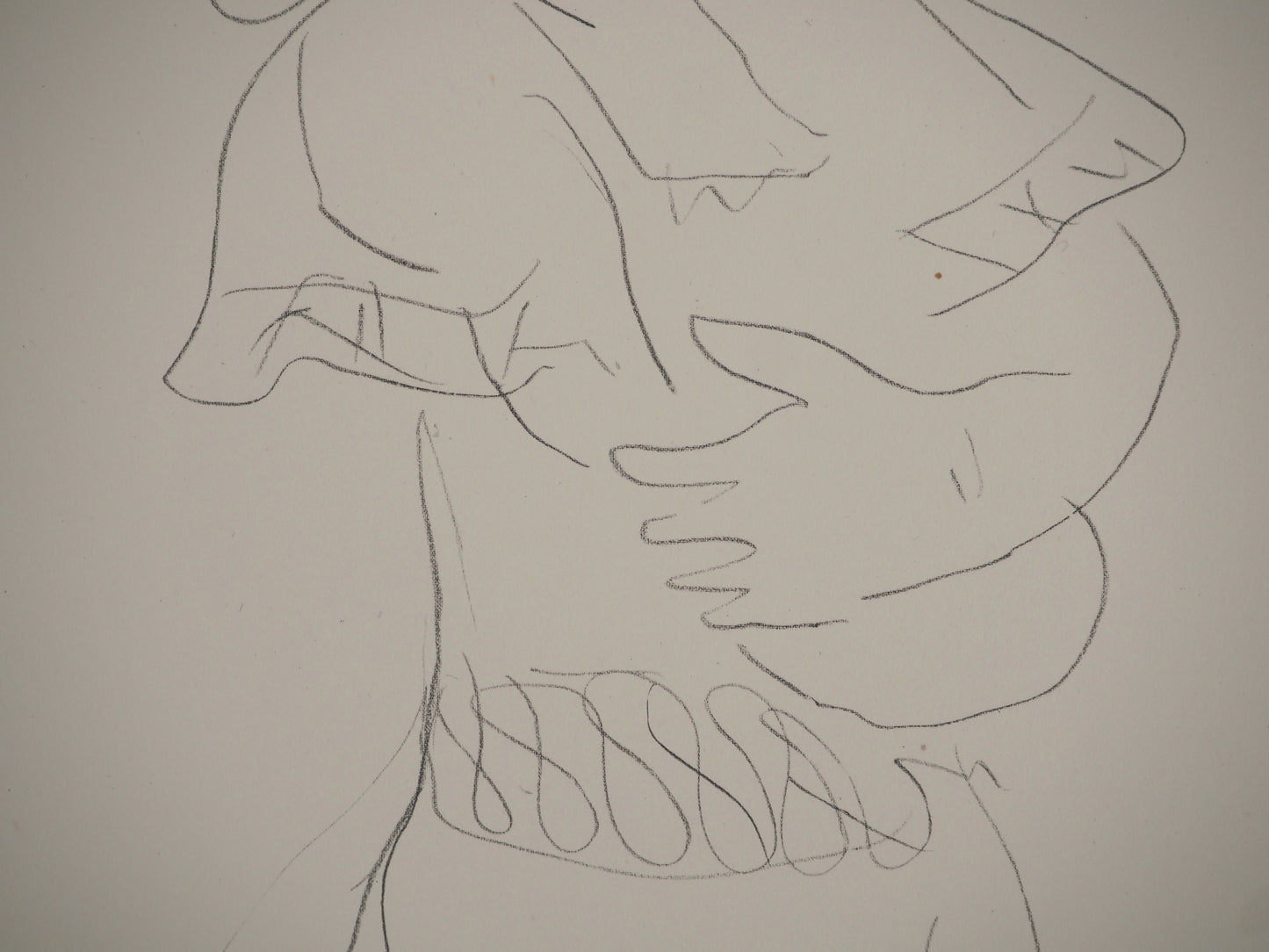 Henri MATISSE : La muse en tenue de mariage - Lithographie signée