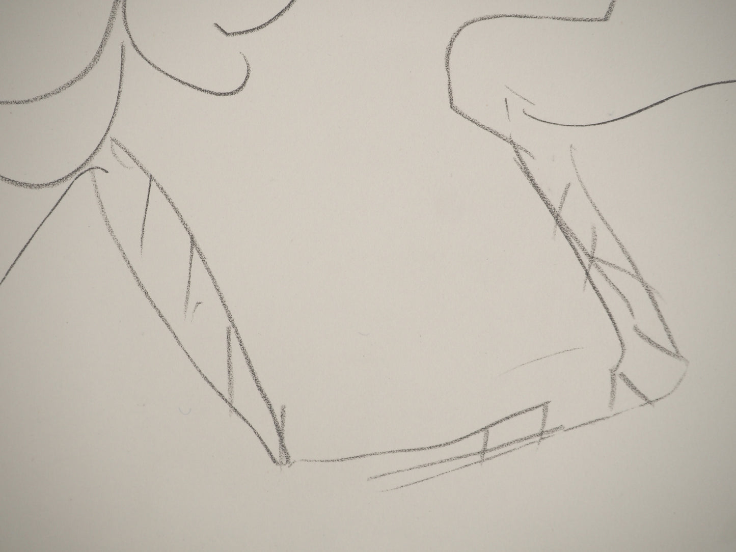 Henri MATISSE : La muse souriante - Lithographie signée