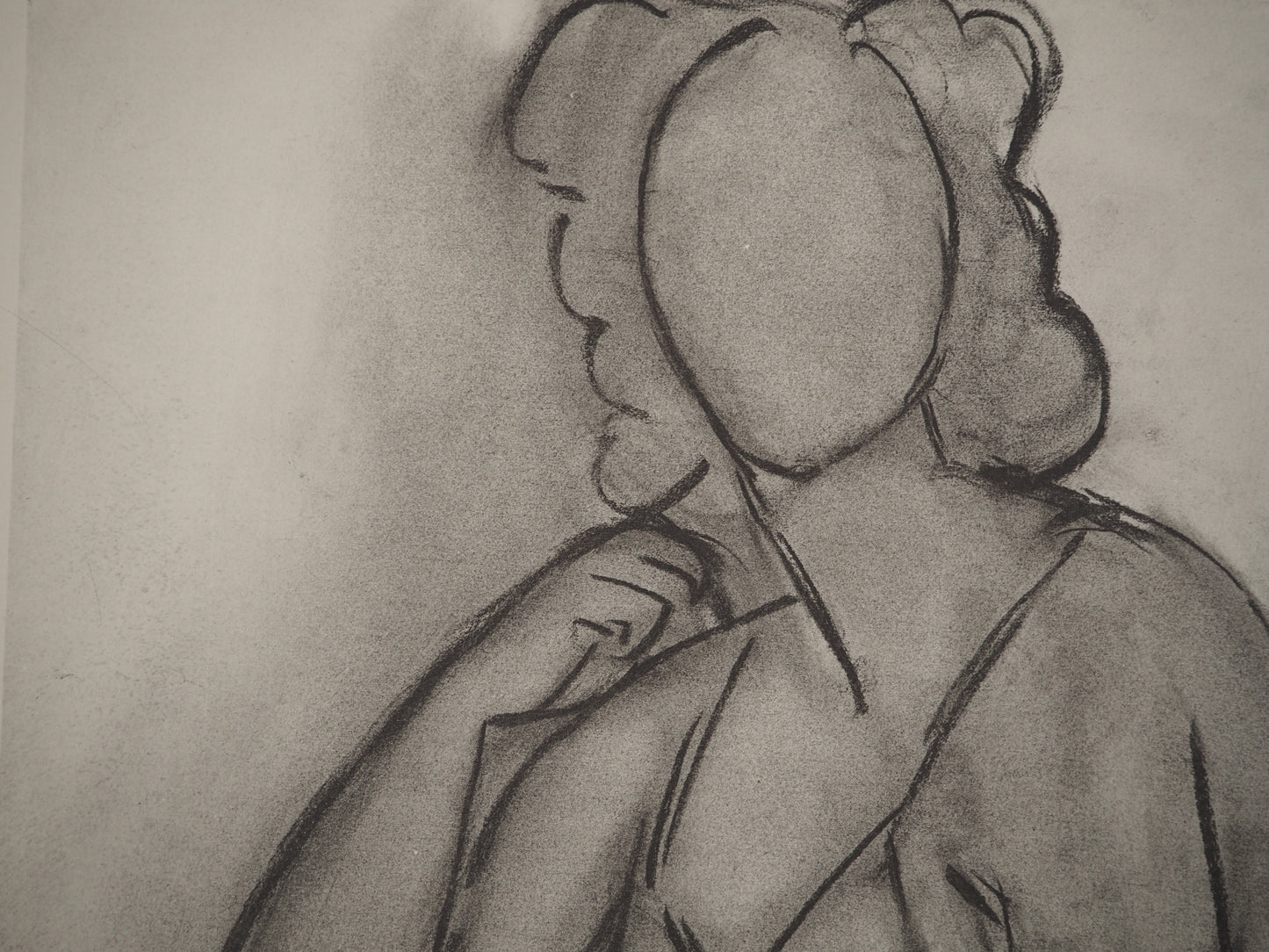 Henri MATISSE : L'intimité féminine - Lithographie signée