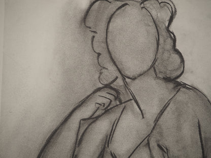 Henri MATISSE : L'intimité féminine - Lithographie signée