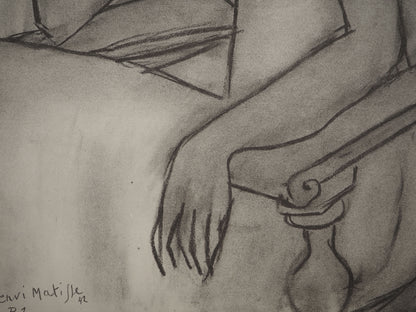 Henri MATISSE : L'intimité féminine - Lithographie signée