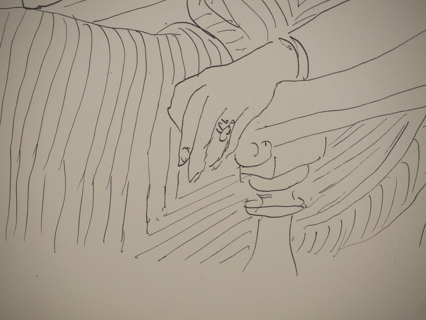 Henri MATISSE : Femme élégante - Lithographie signée