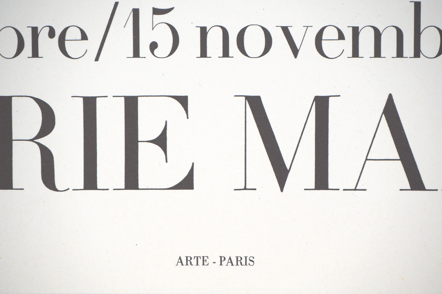 Saul STEINBERG : Galerie Maeght Expo 1973 - Affiche originale
