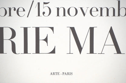 Saul STEINBERG : Galerie Maeght Expo 1973 - Affiche originale