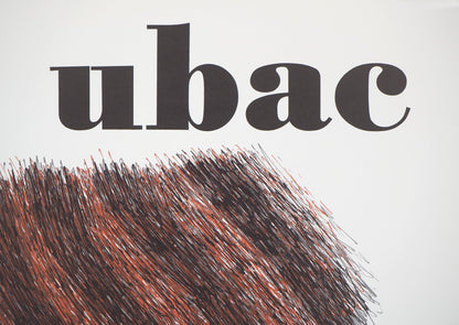 Raoul UBAC : Expo 1972 - Lithographie originale
