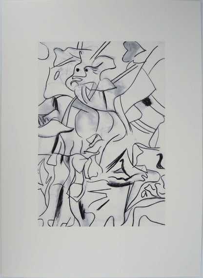 Willem DE KOONING: Mujer - Litografía